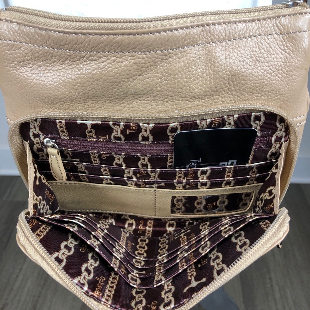 TIGNANELLO | Crossbody Bag | Pebble Leather